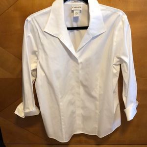 Chico’s non-iron 3/4 sleeve blouse